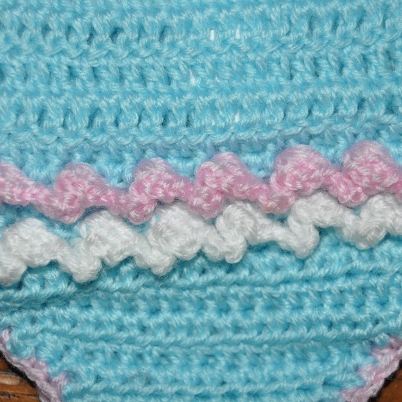 New SO'DORABLE Hand Crochet Diaper Cover NWT - Picture 3 of 5